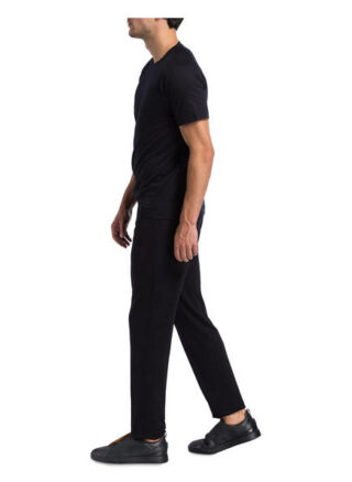 Zzegna Hose Im Jogging-Stil Regular Fit Aus Merinowolle blau