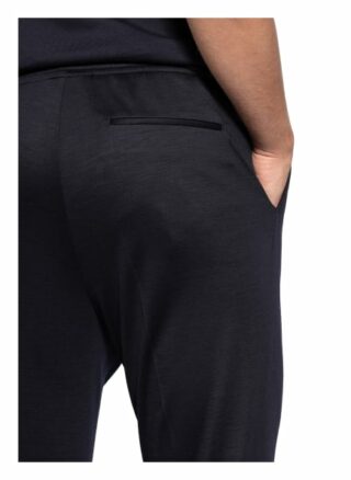 Zzegna Hose Im Jogging-Stil Slim Fit Aus Merinowolle blau