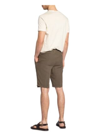 Zzegna Leinenshorts Regular Fit gruen