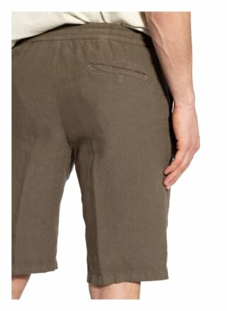 Zzegna Leinenshorts Regular Fit gruen
