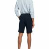 Zzegna Leinenshorts blau