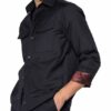 Zzegna Overshirt schwarz