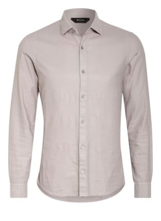 Zzegna Piqué-Hemd Slim Fit grau