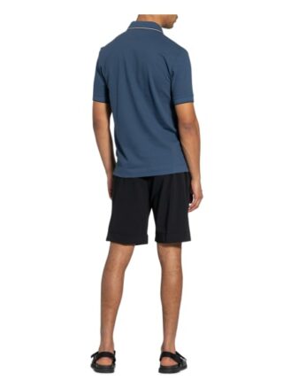 Zzegna Piqué-Poloshirt blau