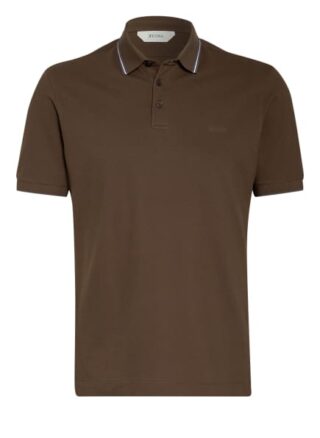 Zzegna Piqué-Poloshirt gruen