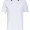 Zzegna Piqué-Poloshirt weiss