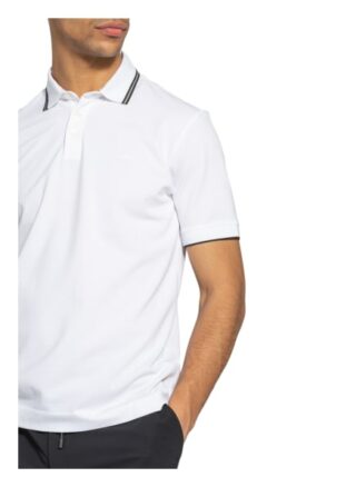 Zzegna Piqué-Poloshirt weiss