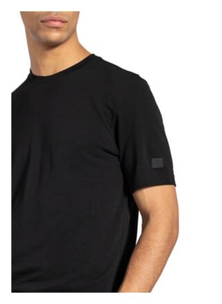 Zzegna Piqué-Shirt schwarz