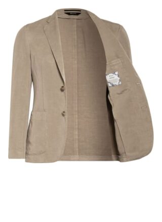 Zzegna Sakko Mit Leinen Extra Slim Fit beige