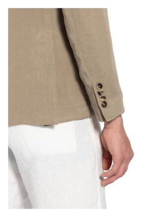 Zzegna Sakko Mit Leinen Extra Slim Fit beige