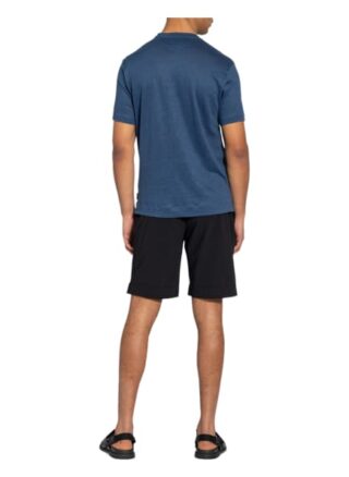 Zzegna T-Shirt Aus Leinen blau