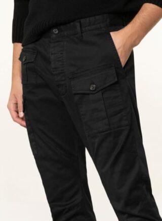 dsquared2 7/8-Cargohose schwarz