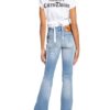 dsquared2 Cropped-Shirt weiss