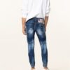 Dsquared2 Jeans Tidy Biker Tapered Jeans Herren, Blau