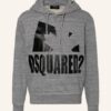 Dsquared2 Hoodie Herren, Grau