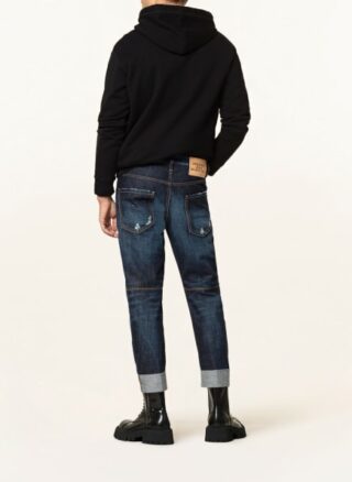 Dsquared2 Hoodie Herren, Schwarz