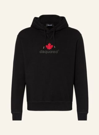 Dsquared2 Hoodie Herren, Schwarz