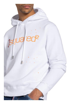 dsquared2 Hoodie weiss