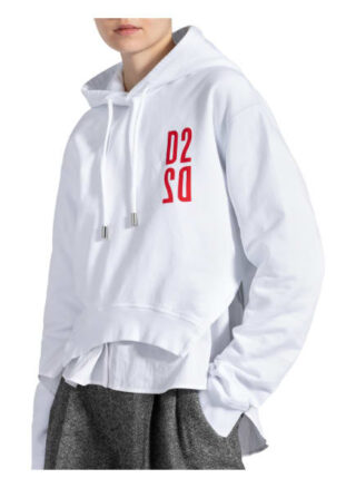 dsquared2 Hoodie weiss