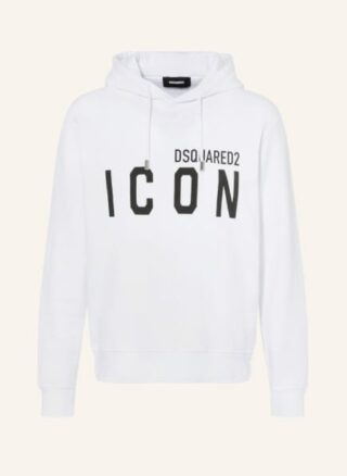 Dsquared2 Hoodie Herren, Weiß