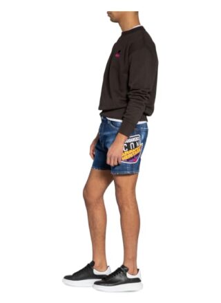 dsquared2 Jeans-Shorts Icon blau