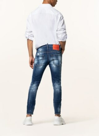 Dsquared2 Skater Regular Fit Jeans Herren, Blau