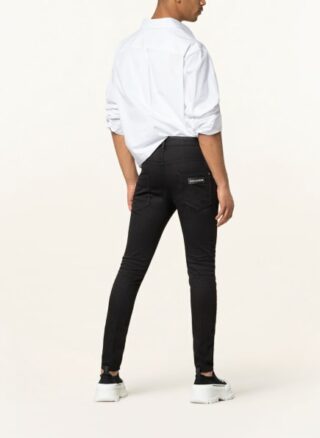 Dsquared2 Super Twinky Slim Fit Jeans Herren, Schwarz