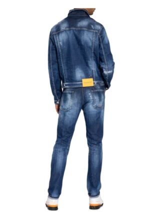 dsquared2 Jeansjacke Dan Jean blau