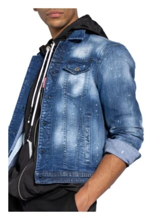 dsquared2 Jeansjacke blau