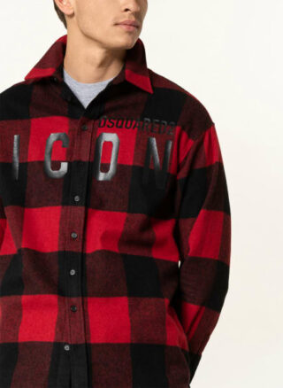 Dsquared2 Overshirt Herren, Rot