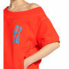 dsquared2 Oversized-Sweatshirt rot