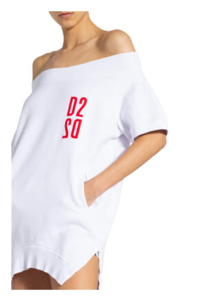 dsquared2 Oversized-Sweatshirt weiss