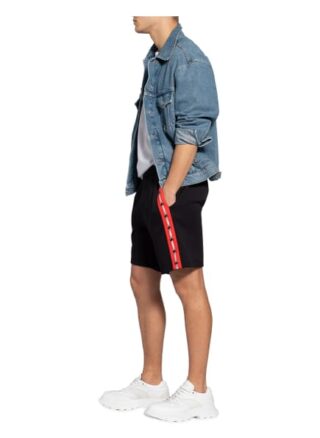 dsquared2 Shorts Mit Galonstreifen schwarz
