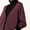 dsquared2 Strickjacke Mit Gitzergarn grau