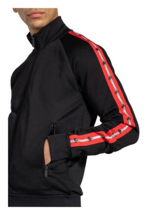 dsquared2 Sweatjacke Mit Galonstreifen schwarz