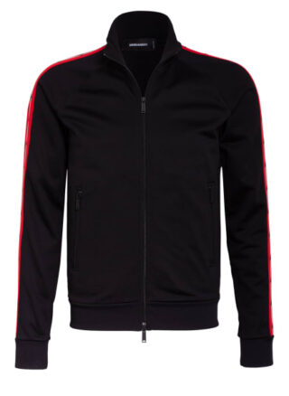 dsquared2 Sweatjacke Mit Galonstreifen schwarz