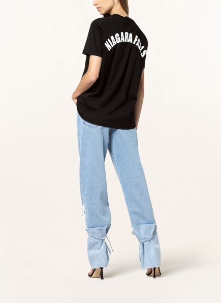 Dsquared2 T-Shirts Damen, Schwarz Dsquared2 T-Shirts Damen, Schwarz