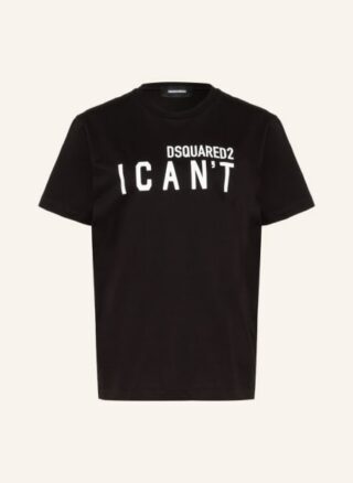 Dsquared2 T-Shirts Damen, Schwarz