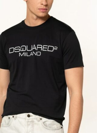 Dsquared2 T-Shirt Herren, Schwarz