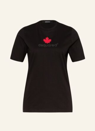 Dsquared2 T-Shirts Damen, Schwarz