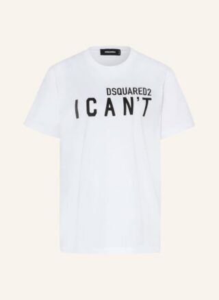 Dsquared2 T-Shirts Damen, Weiß