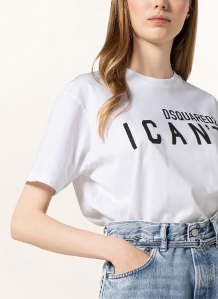 Dsquared2 T-Shirts Damen, Weiß Dsquared2 T-Shirts Damen, Weiß