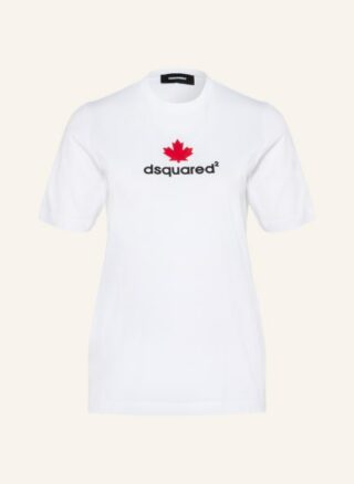 Dsquared2 T-Shirts Damen, Weiß