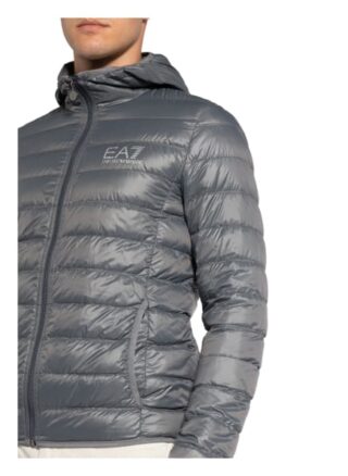 ea7 Emporio Armani Lightweight-Daunenjacke grau