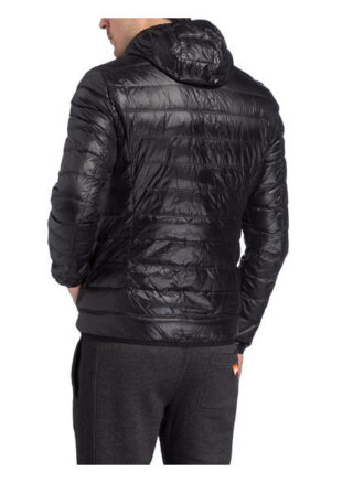 EA7 EMPORIO ARMANI Daunenjacke Herren, Schwarz