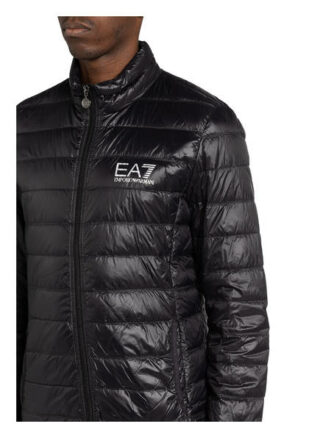 EA7 EMPORIO ARMANI Daunenjacke Herren, Schwarz