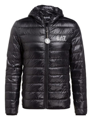 EA7 EMPORIO ARMANI Daunenjacke Herren, Schwarz