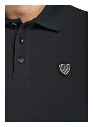 EA7 EMPORIO ARMANI Jersey-Poloshirt Herren, Blau