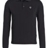 EA7 EMPORIO ARMANI Jersey-Poloshirt Herren, Schwarz