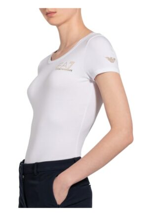EA7 EMPORIO ARMANI T-Shirts Damen, Weiß